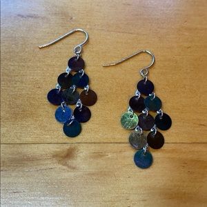 3/$10 jewelry: Sequin Chandelier Dangly Earrings